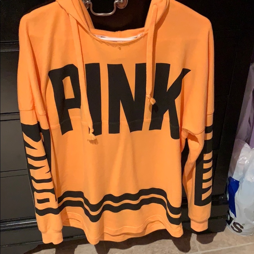 Pink victoria secret hoodie